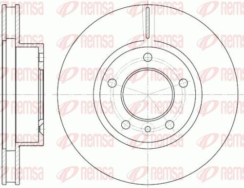 Kawe 6802 10 - Bremžu diski www.autospares.lv