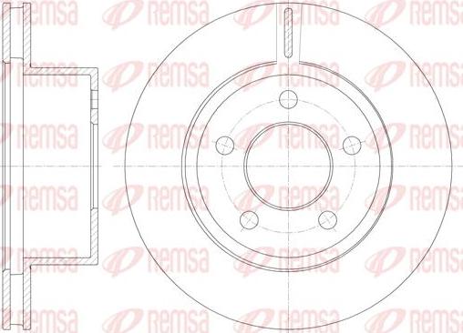 Kawe 6886 10 - Bremžu diski www.autospares.lv