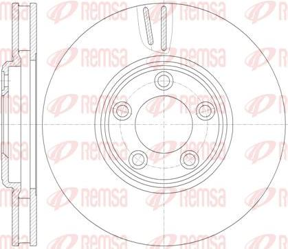 Kawe 6836 10 - Bremžu diski www.autospares.lv