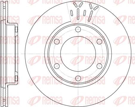 Kawe 6824 10 - Bremžu diski www.autospares.lv