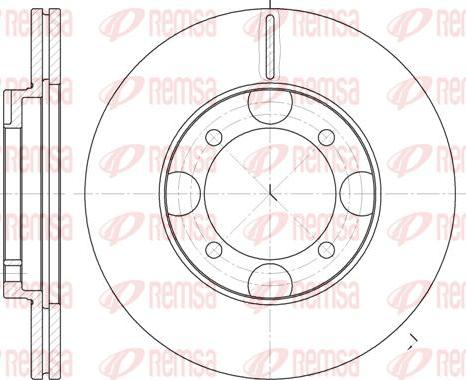 Kawe 6827 10 - Bremžu diski autospares.lv