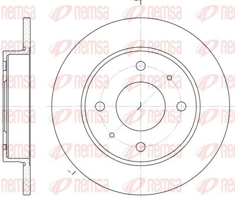 Kawe 6879 00 - Bremžu diski www.autospares.lv