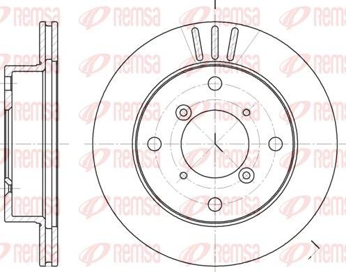 Kawe 6399 10 - Bremžu diski www.autospares.lv