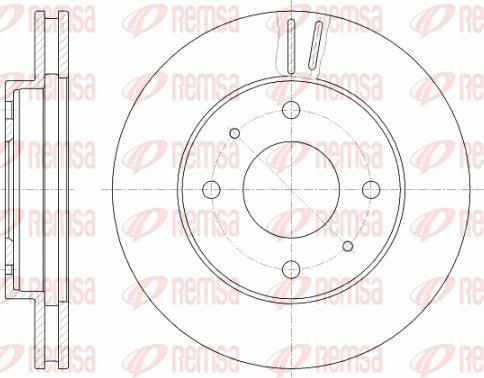 Kawe 6394 10 - Тормозной диск www.autospares.lv