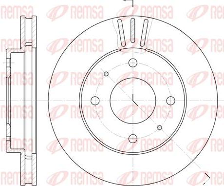 Kawe 6394 11 - Тормозной диск www.autospares.lv