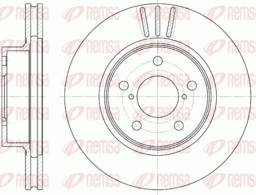 Kawe 6397 10 - Bremžu diski autospares.lv