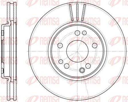 Kawe 6344 10 - Bremžu diski www.autospares.lv