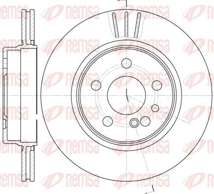 Kawe 6343 10 - Bremžu diski www.autospares.lv