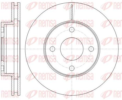 Kawe 6365 10 - Bremžu diski www.autospares.lv