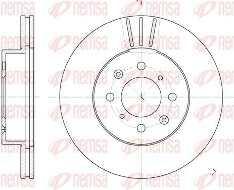 Kawe 6367 10 - Bremžu diski www.autospares.lv