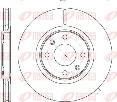 Kawe 6306 10 - Тормозной диск www.autospares.lv