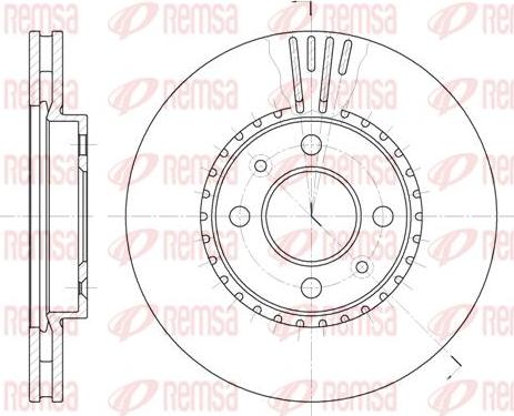 Kawe 6302 10 - Bremžu diski www.autospares.lv