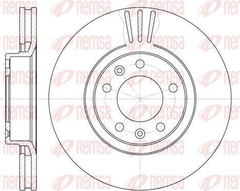 Kawe 6307 10 - Bremžu diski www.autospares.lv