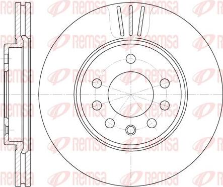 Lucas Electrical DF2681 - Bremžu diski autospares.lv