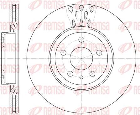 Kawe 6316 10 - Bremžu diski www.autospares.lv