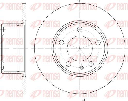 Kawe 6312 00 - Bremžu diski www.autospares.lv