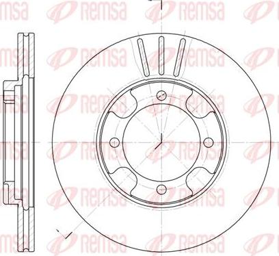 Kawe 6389 10 - Bremžu diski autospares.lv