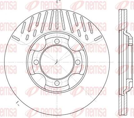 FOMAR Friction FO 2472 - Bremžu diski www.autospares.lv