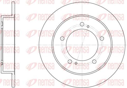 Kawe 6331 00 - Bremžu diski www.autospares.lv