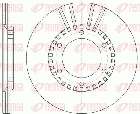 Mintex MDC753 - Bremžu diski www.autospares.lv