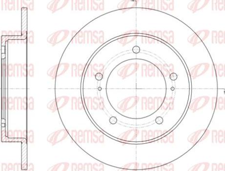 Kawe 6329 00 - Bremžu diski www.autospares.lv