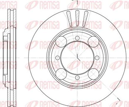 Kawe 6375 10 - Bremžu diski www.autospares.lv