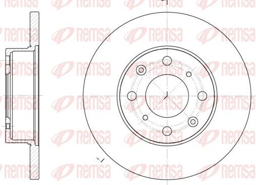 Kawe 6370 00 - Bremžu diski autospares.lv