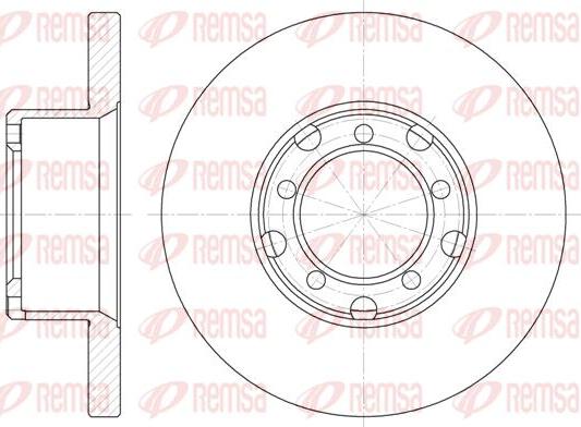 Continental 24.0122-0140.1 - Bremžu diski autospares.lv