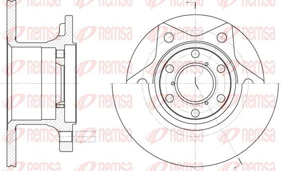 Kawe 6242 00 - Bremžu diski www.autospares.lv