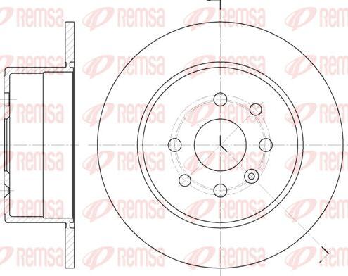 Kawe 6252 00 - Bremžu diski www.autospares.lv