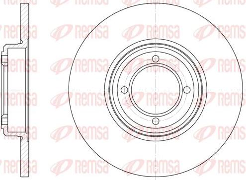 Kawe 6261 00 - Bremžu diski www.autospares.lv