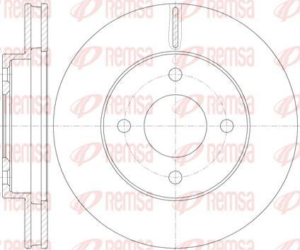 Kawe 62060 10 - Bremžu diski www.autospares.lv