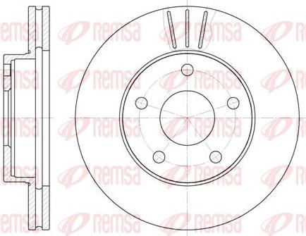 Kawe 62.1410 - Bremžu diski www.autospares.lv