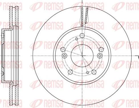 Kawe 62107 10 - Bremžu diski www.autospares.lv