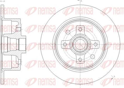 Kawe 6217 00 - Bremžu diski autospares.lv