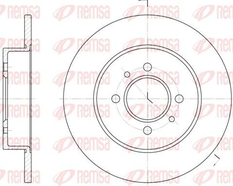 Kawe 6239 00 - Bremžu diski www.autospares.lv