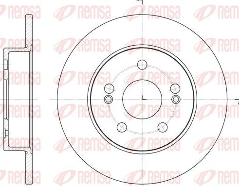 Kawe 6239 01 - Bremžu diski www.autospares.lv