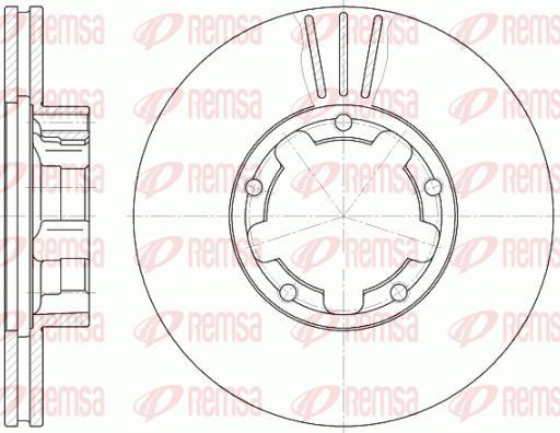 Optimal BS-2340 - Bremžu diski autospares.lv