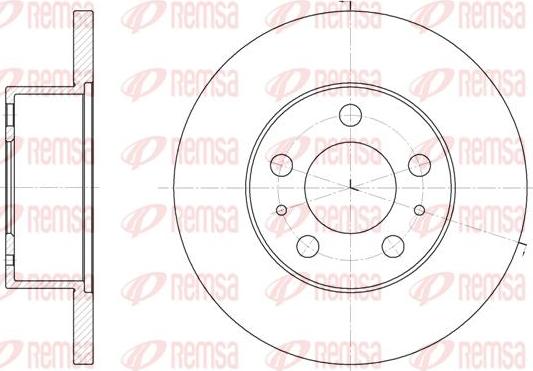 Kawe 62.3300 - Bremžu diski www.autospares.lv