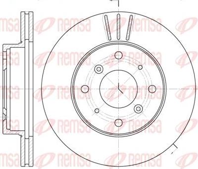 Kawe 6225 10 - Bremžu diski www.autospares.lv