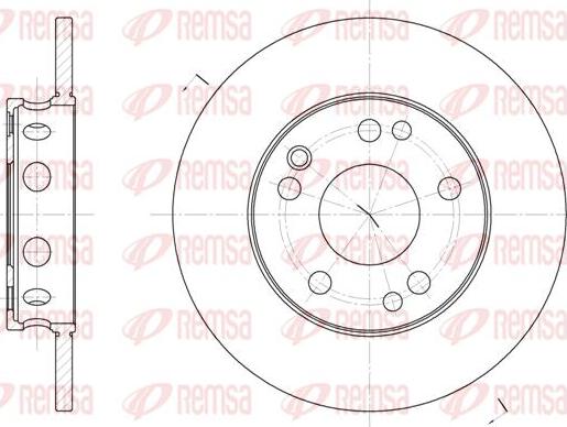 Kawe 6221 00 - Bremžu diski autospares.lv