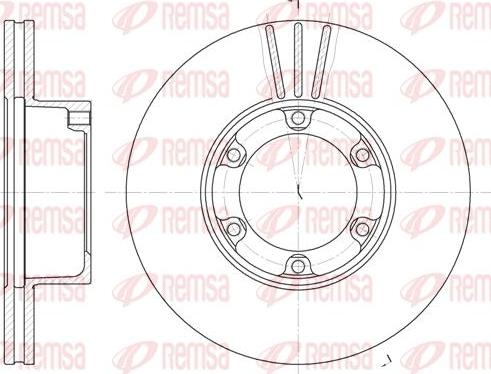 Kawe 6277 10 - Bremžu diski www.autospares.lv