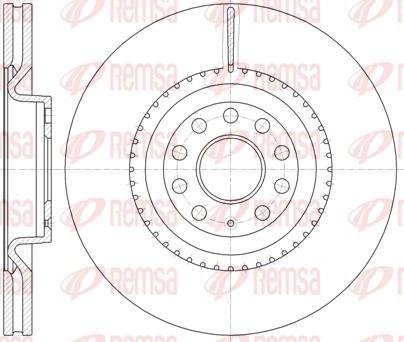 Kawe 6791 10 - Bremžu diski autospares.lv