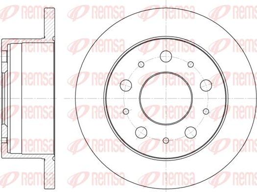 Kawe 6741 00 - Bremžu diski autospares.lv