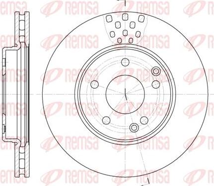 Kawe 6751 10 - Bremžu diski www.autospares.lv