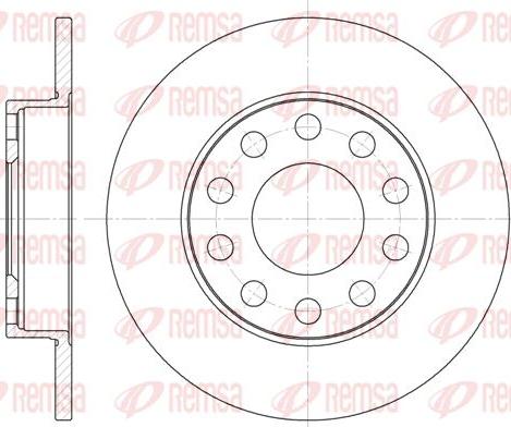 Kawe 6753 00 - Bremžu diski www.autospares.lv