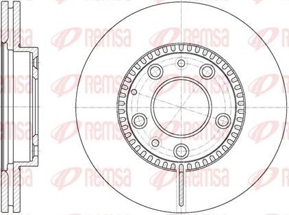 Kawe 6767 10 - Bremžu diski www.autospares.lv