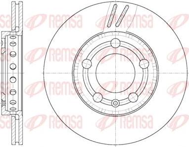 Kawe 6709 10 - Bremžu diski www.autospares.lv