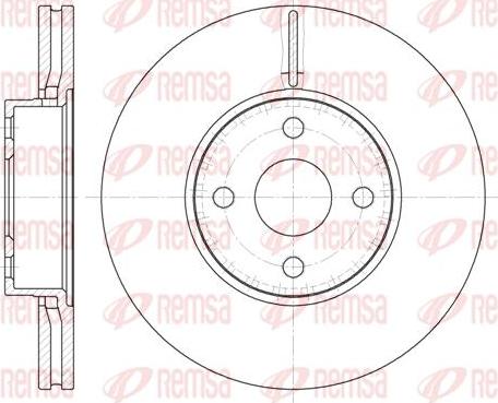 Kawe 6704 10 - Bremžu diski www.autospares.lv