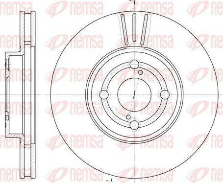 Kawe 6703 10 - Bremžu diski www.autospares.lv